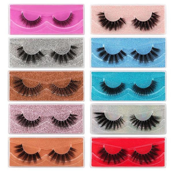

false eyelashes 10pairs 3d mink 10 styles natural handmade reusable