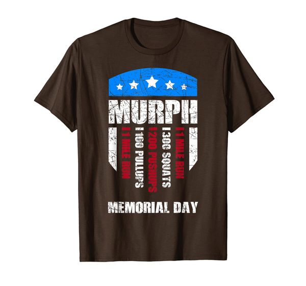 

Wod Workout Cross Fitness Memorial Day Murph Wod Recovery T-Shirt, Mainly pictures