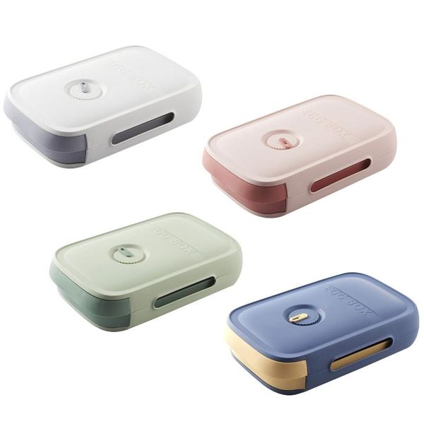 

storage bottles & jars egg drawer with lid refrigerator anti-collision large caontainer dust-proof freshness container