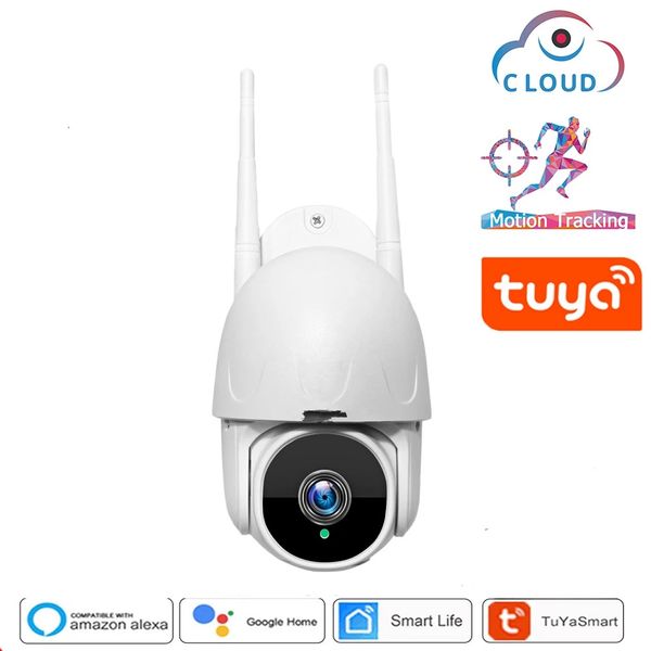 

ptz camera smart cloud outdoor auto tracking 1080p ip google home alexa video surveillance cctv security