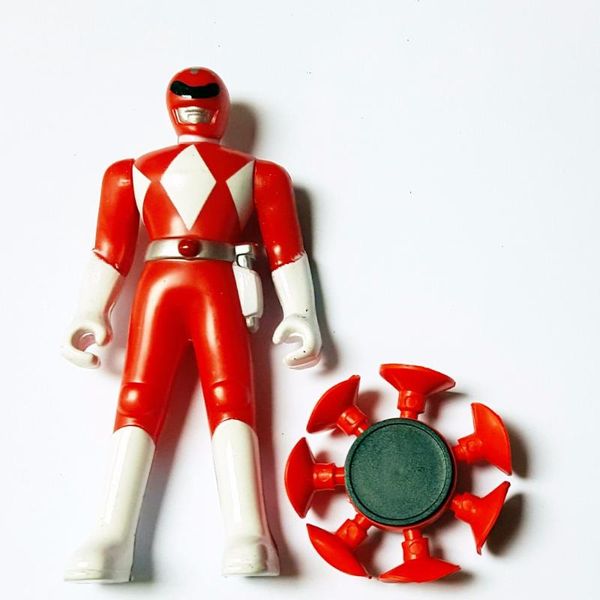 

party favor 1-2 sets 12cm red ranger with suction dart boys toys game pinata loot filler birthday favors favours novelty cake