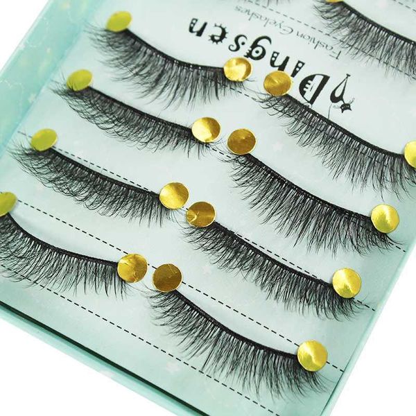 

pairs eyelashes 3d three-dimensional thick of 0.07 material layers1