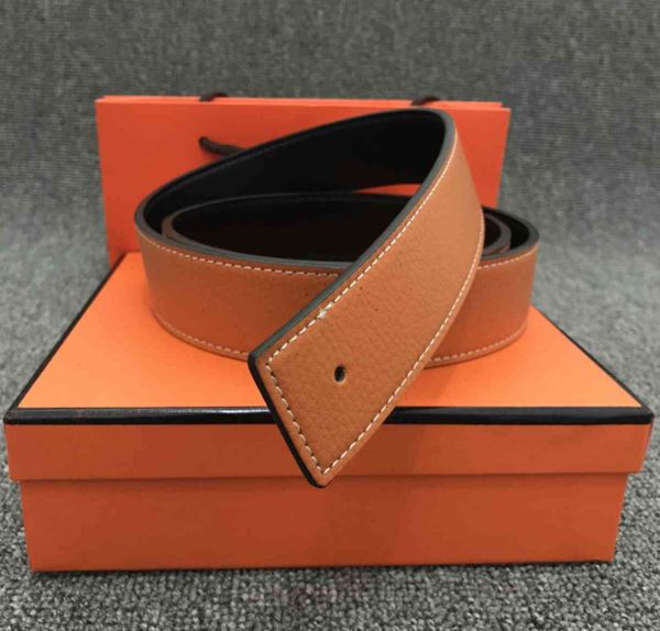 

men and women mens belts luxury golden silver hbuckle belt fashion big letters buckle leather 7 colors 3.8cm with gift packing95nn, Black;brown