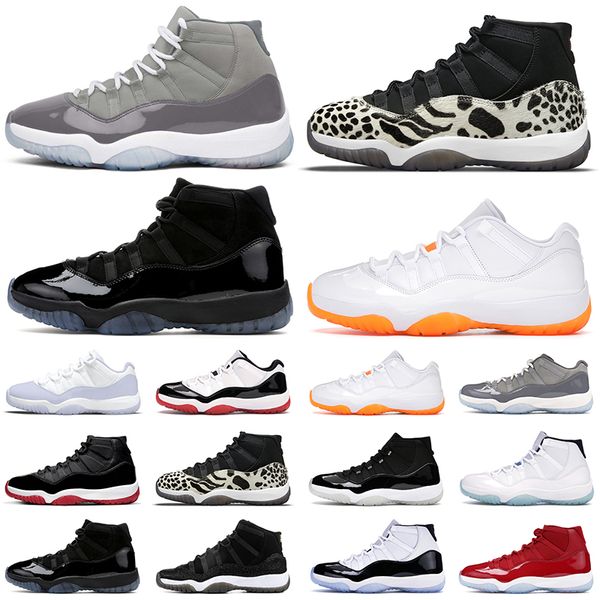 

11 11s men basketball shoes cool grey bred cap and gown concord pure violet jubilee mens womens trainers outdoor sports sneakers