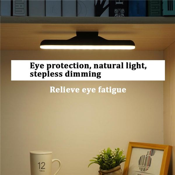 

eye protection desk lamp led personality creative students 120 degrees smart dormitory portable adsorption usb rechargeable cabinet light