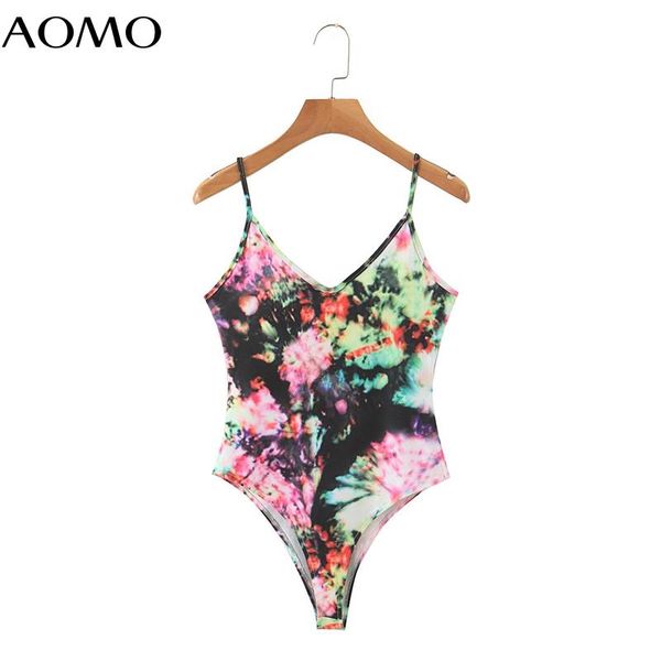 

women tie-dye print sleeveless bodysuit big stretchy european fashion shirt playsuit sl618a women's jumpsuits & rompers, Black;white