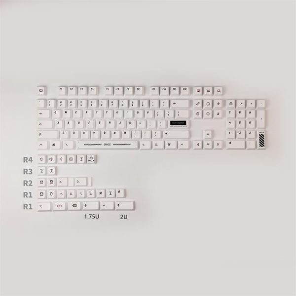 

keyboard mouse combos pbt keycaps cherry profile dye sublimation pc man for mechanical compatible mx switches gh60 64 68 84 87 104