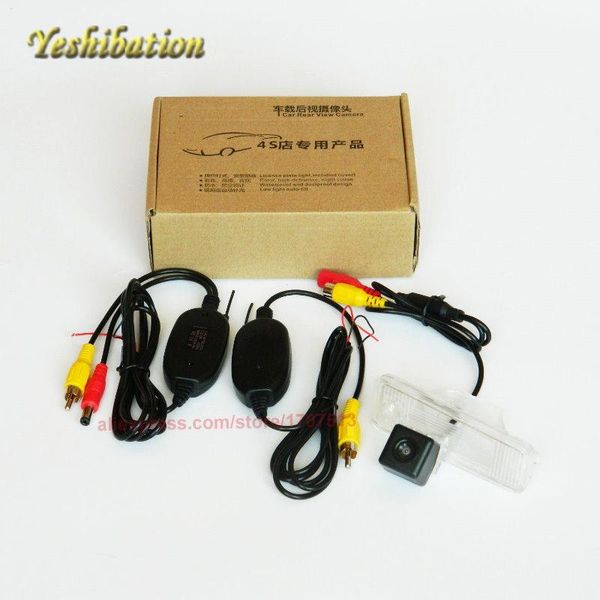 

car rear view cameras& parking sensors yeshibation hd back up reverse camera for santa fe 2013~2021 high quality