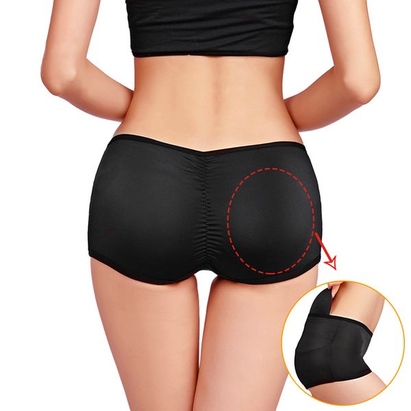 

women padded butt lifter underwear pads hip enhancer panties shapewear shaper underpants seamless control briefs lingerie
