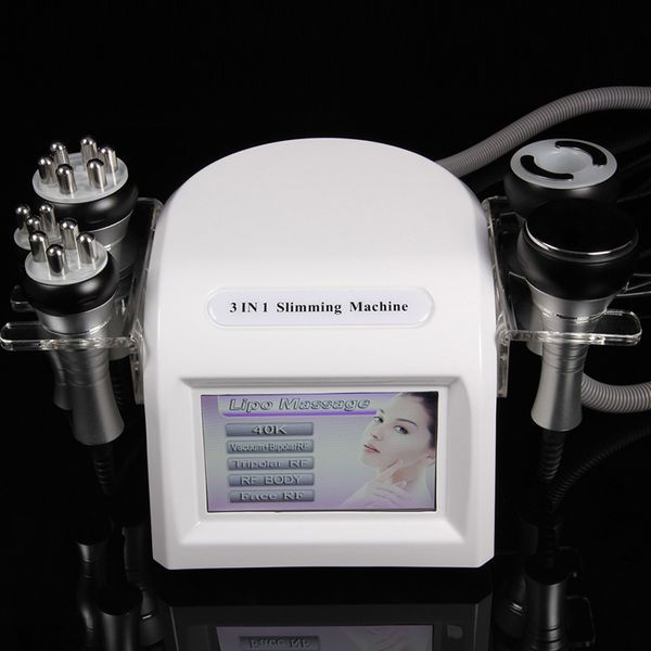 

5 in 1 cavitation slimming machine ultrasonic liposuction body shaping equipment fast home use rf vacuum ultrasound device