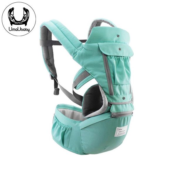 

carriers, slings & backpacks umaubaby baby carrier multifunctional infant waist stool environmentally materials born comfortable travel brea