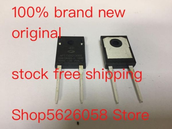

smart power plugs apt75dq120bg to-247 100% original 10pcs-100pcs/lot stock