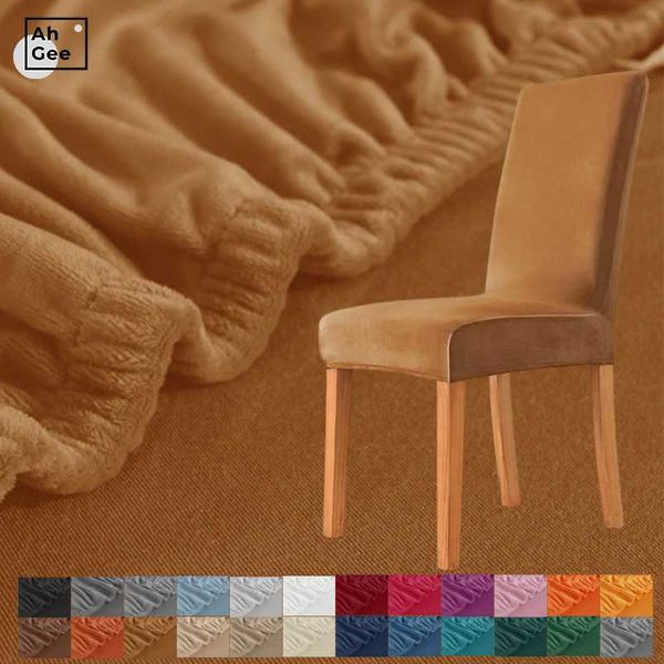 

spandex chair cover stretch for dining room velvet with back chairs kitchen elastic covers
