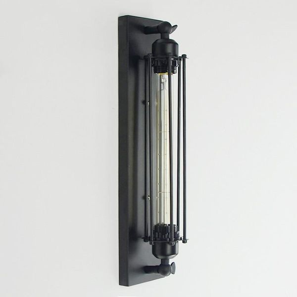 

wall lamp american retro industry wind edison iron arts flute creative bedside balcony stair lighting