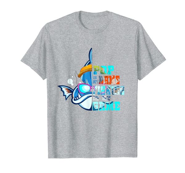 

pop is my name fishing is my game t-shirt - father's day t-shirt, White;black