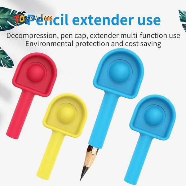 

fidget toy stress relief sensory toys mini brands pencil lengthener for kids adults squeeze push bubble anxiety toys n03