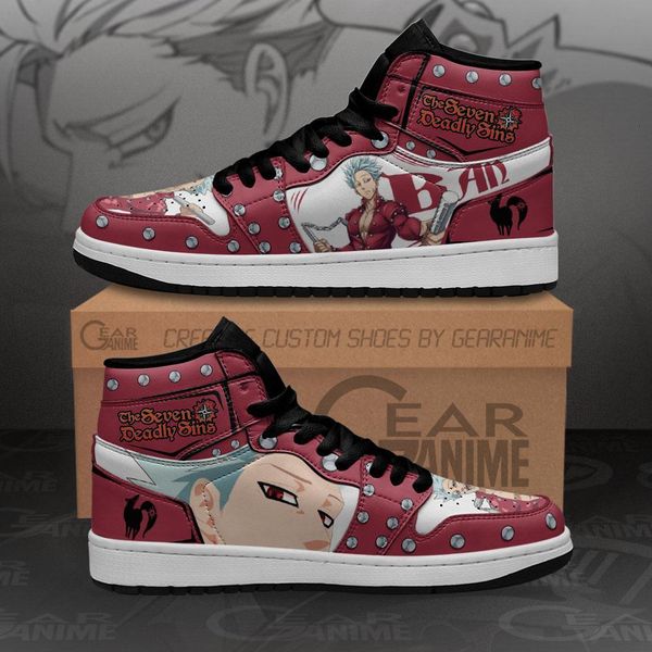 

seven deadly sins ban sneakers custom anime sho