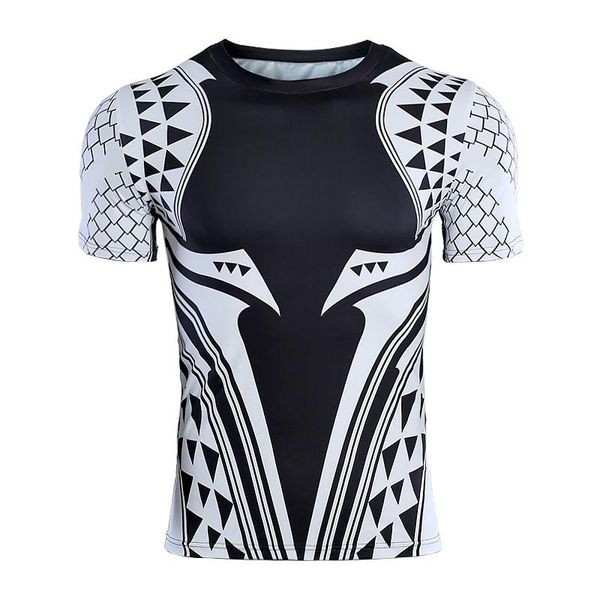

men's t-shirts 2xl-4xl 3d printed t shirts men compression shirt character pattern cosplay costume clothing short sleeve summer, White;black