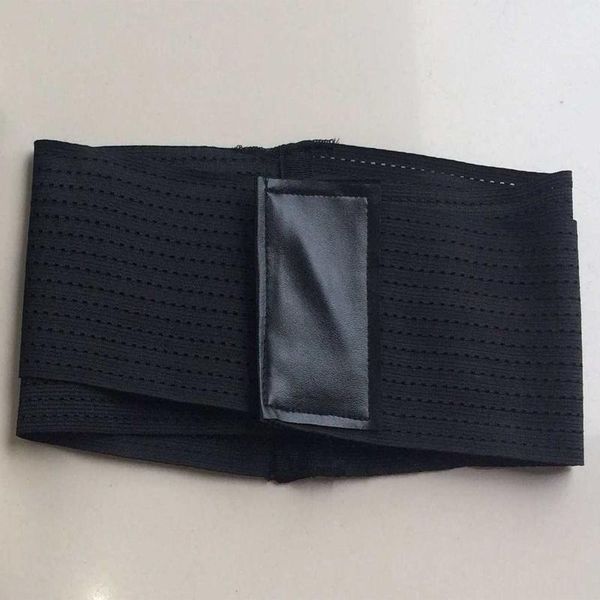 

waist support men women adjustable lower pain relief therapy back lumbar brace belt double pull strap gym sports accessories, Black;gray