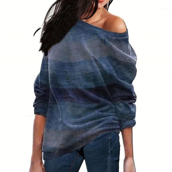 

women's sweaters knitted sweater women autumn casual long sleeve pullover vintage one off shoulder jumper jersey, White;black