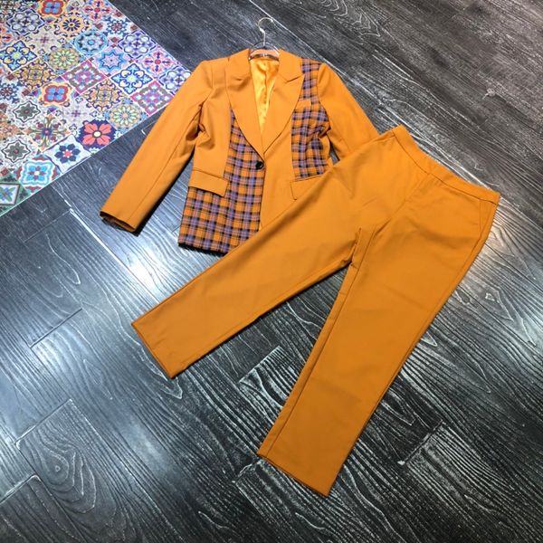 

new autumn and winter 2021 suit, White