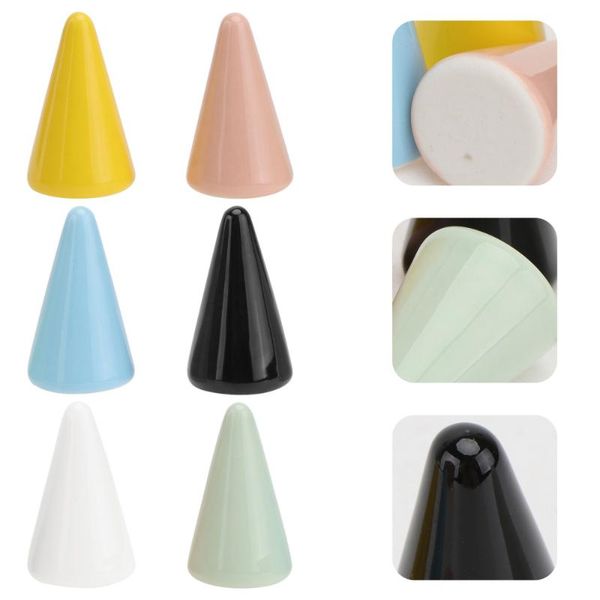 

life vest & buoy 6pcs ring holder ceramic storage rack creative jewelry