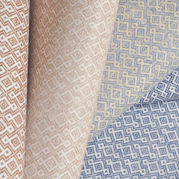 

2021 abstract bohemian style bluestone cool blue wallpaper eco-friendly paper weave wall decoration wallpapers