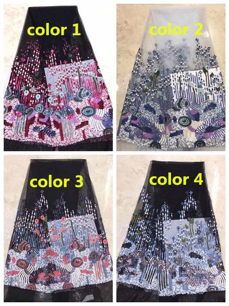 

ribbon nice looking feather embroidery tulle mesh lace fabric hannah-5.2907 with good quality for party dress, Pink;blue