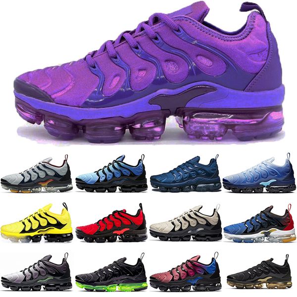

dropshipping tn plus running shoes for men women triple black white cherry fresh atlanta hyper blue #49 bred dark stucco mens trainers sport