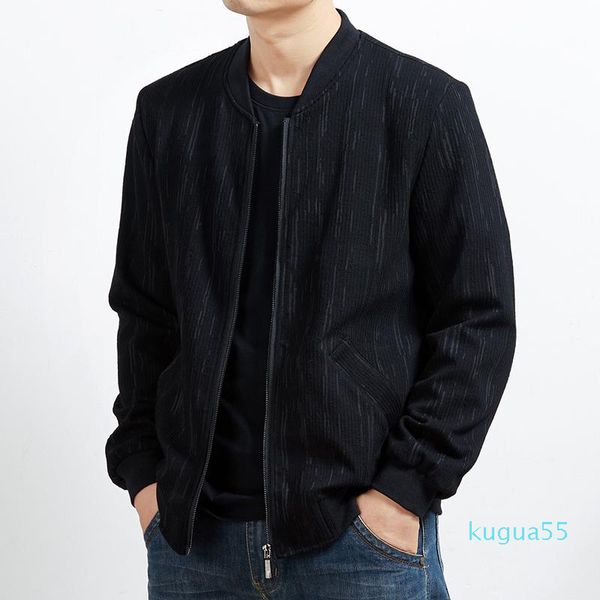 

men's jackets big size 2021 mens spring autumn casual coats bomber jacket slim fashion male outwear brand clothing 6xl 7xl 8xl, Black;brown
