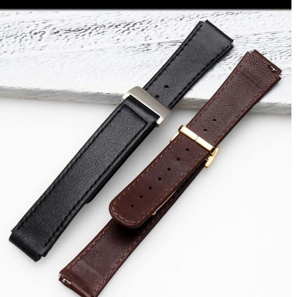 

watch bands sweatproof wristband retro leather strap watchbands for huawei b2 b3 smart bracelet 18x15mm 18x16mm 18x18mm accessories, Black;brown