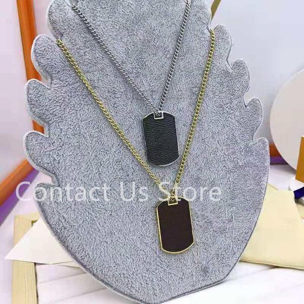

pendant necklaces luxury hip hop style necklace high-end brand presbyopic accessories car chain men's birthday gift, Silver