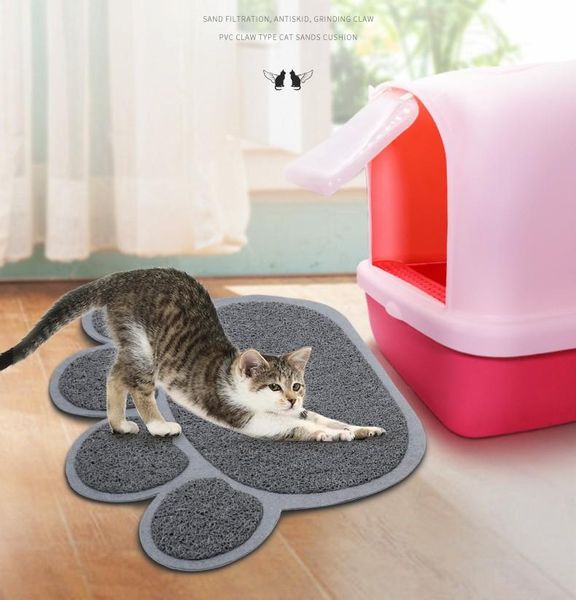 

cat beds & furniture litter pad double removable basin toilet scratching board rubbing control sand anti-bringing filter supplies