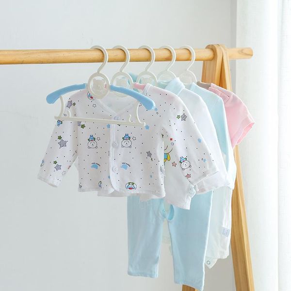 

laundry bags 5pcs/lot kids hangers for clothes child coat hanger organizer wardrobe closet plastic baby clothing trousers rack