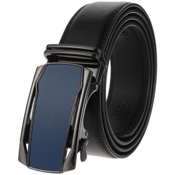 

belts male designer automatic buckle cowhide leather men's belt luxury men ceinture homme ly236-22000-1, Black;brown