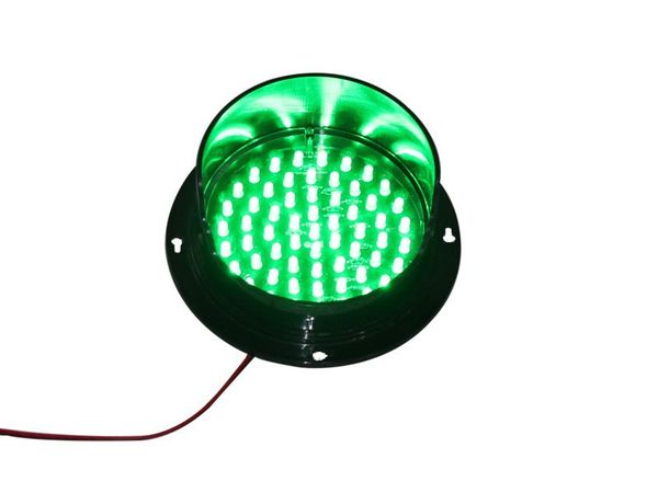 

approved customized mini 125mm green led traffic signal lamp light