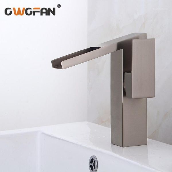 

bathroom sink faucets copper brushed nickel faucet simple four-sided and cold water basin under counter single hole washbasin s79-3751