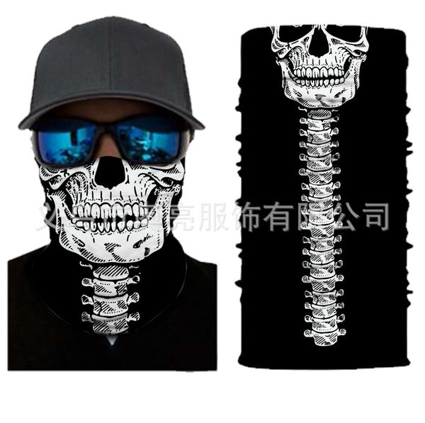 

headscarf magic changeable skeleton clown outdoor sports riding seamls