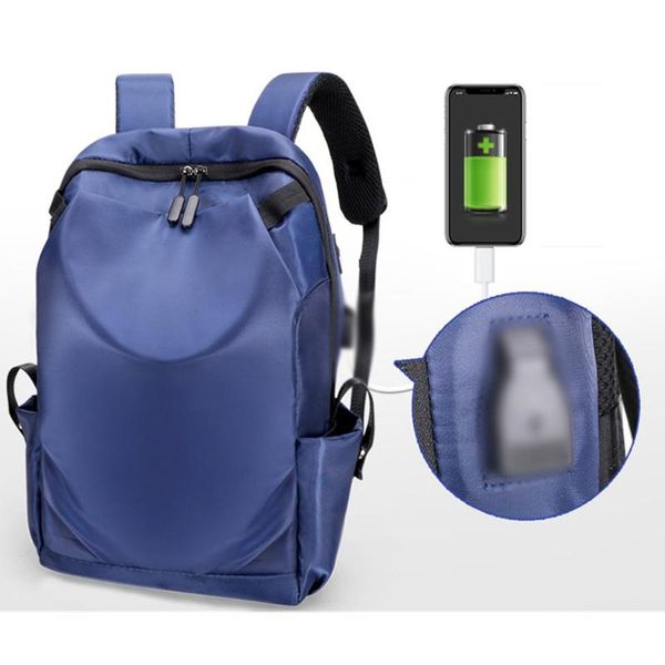 

cords, slings and webbing 2021 school men's fashion backpack waterproof male external usb charge bag camouflage