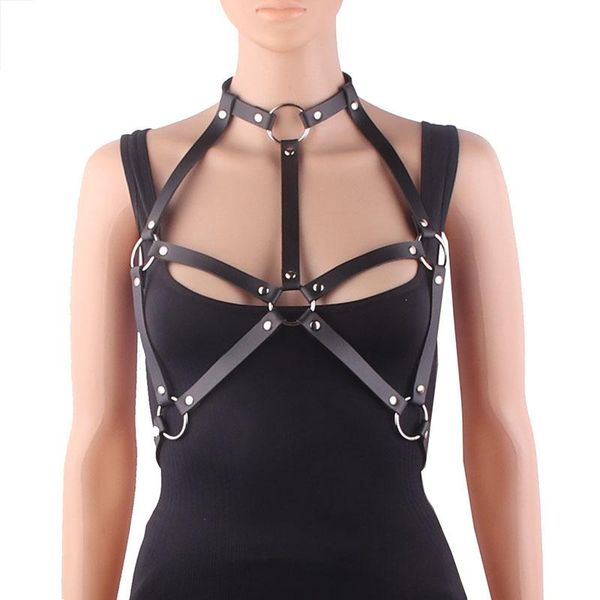 

belts european and american corset belt personality ring collar one-piece shaping body show restraint strap, Black;brown