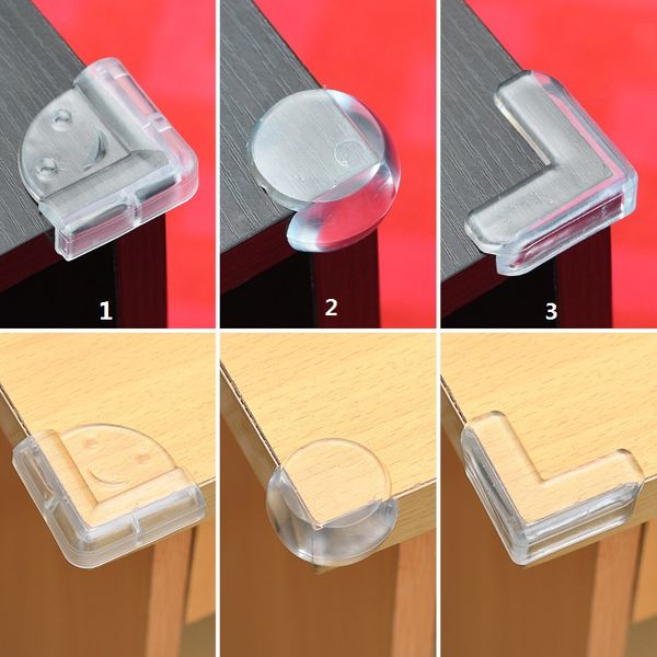 

baby proofing table corner pvc soft silicon guards edge cushions arc rigt angle protector keep child safe protectors for furniture