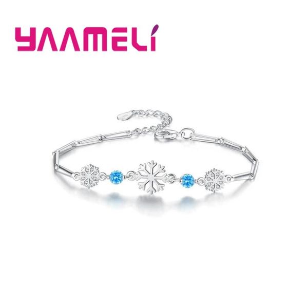 

link, chain yaameli trendy strand beaded bracelets shining 925 sterling silver lobster clasps jewelry for women men fashion accessories, Black