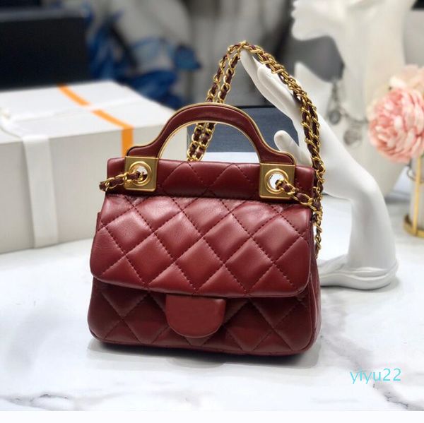 

ladies bags luxury famous designer handbag 5a high-quality 1:1 black white red genuine leather shoulder evening bag chain diagonal fashion