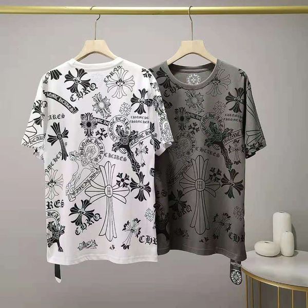 

21 ch 1 heart cross sword pentagram full body print new short sleeve t-shirt, White