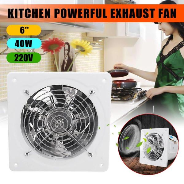 

electric fans becornce 6inch 220v 40w duct vent fan extractor exhaust air ventilation wall window for toilet bathroom kitchen