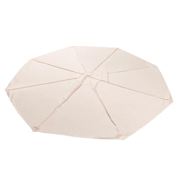 

cabilock beach umbrella uv protection canopy outdoor without stand (beige) shade