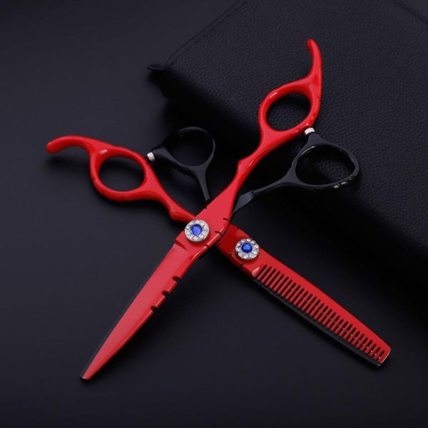 

hair scissors 6 inch haircut thinning cutting straight blade thinner barber