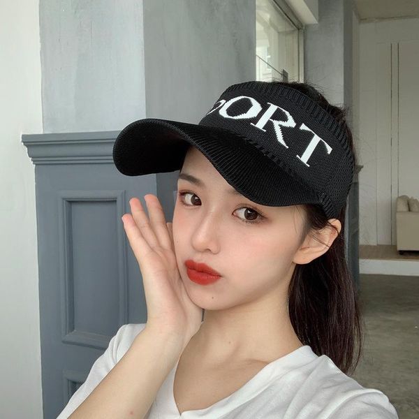 

wide brim hats korean sunscreen hat spring summer baseball cap, Blue;gray
