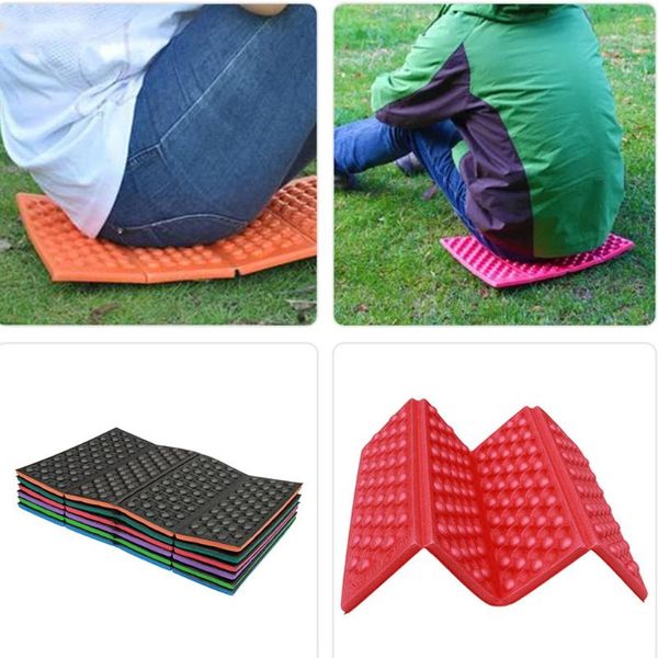 

folding picnic cushion 1 pcs outdoor waterproof camping mat damp proof sitting foam beach mats#0616ljc45 pads