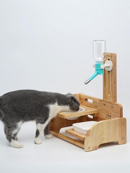 

pet water feeder dog dispenser hanging drinking apparatus cat bowls & feeders